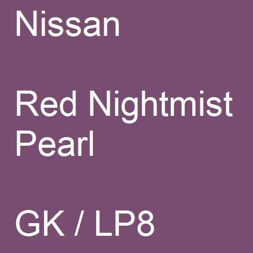 Nissan, Red Nightmist Pearl, GK / LP8.